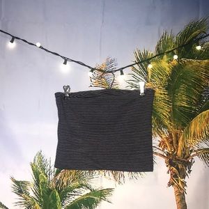 striped brandy tube top